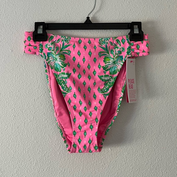 {Lilly Pulitzer} Brand New Pink Shandy Oh Diamond Girl Bikini SET - Picture 14 of 16